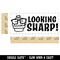 Looking Sharp Nerdy Cactus Teacher Student School Self-Inking Rubber Stamp Ink Stamper